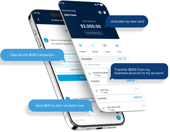 AI-Powered Digital Banking Platform mockup