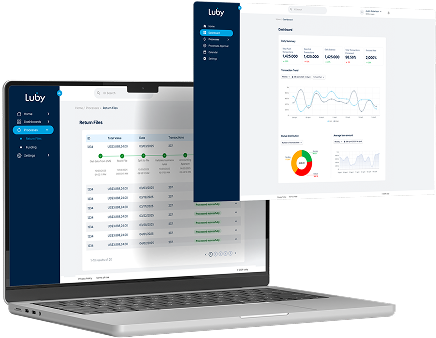 Lending Payment Orchestration Platform mockup