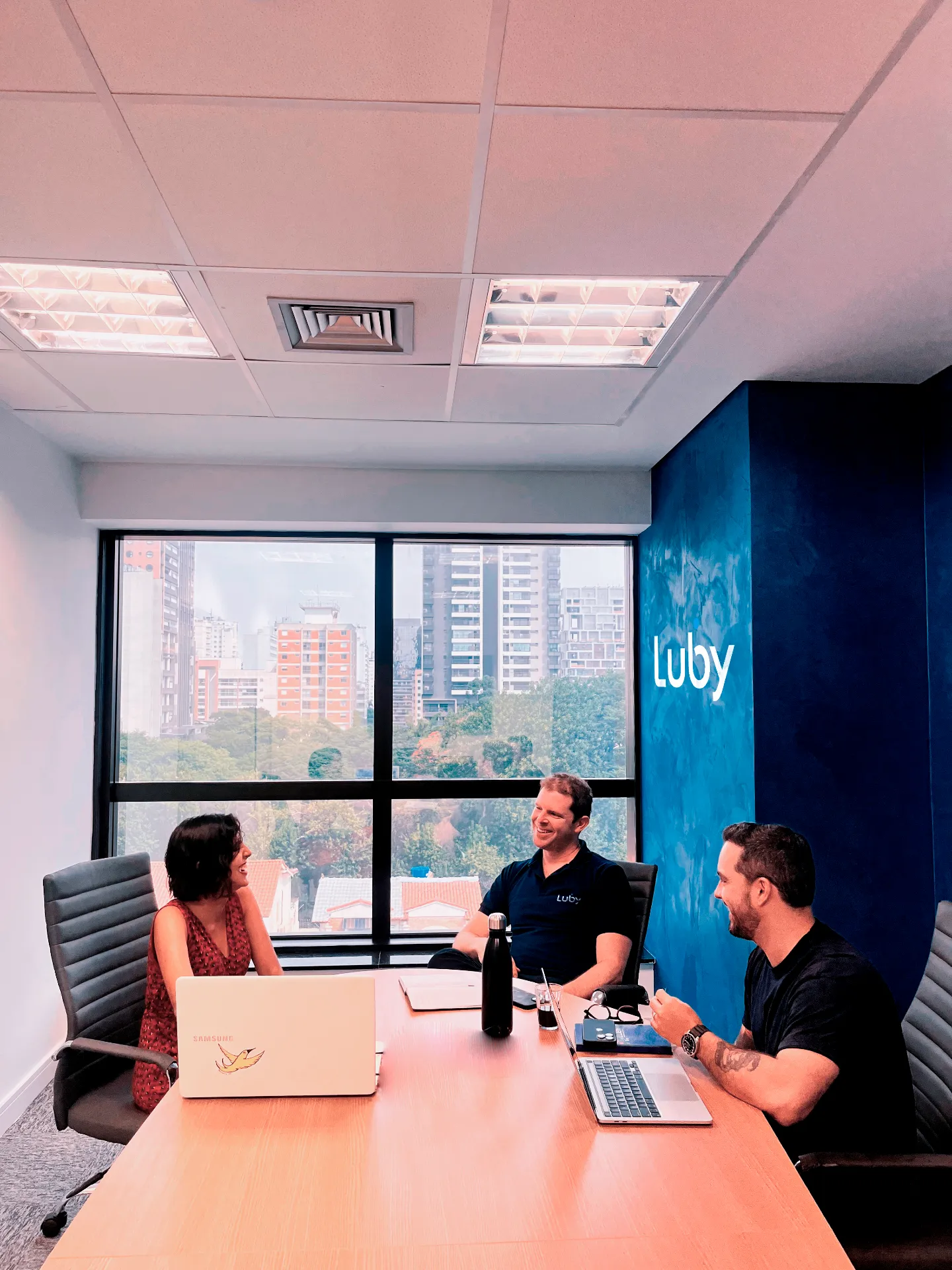 Luby team meeting